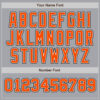Custom Gray Orange-Black Authentic Two Tone Baseball Jersey