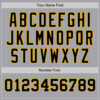 Custom Gray Black-Gold Authentic Two Tone Baseball Jersey