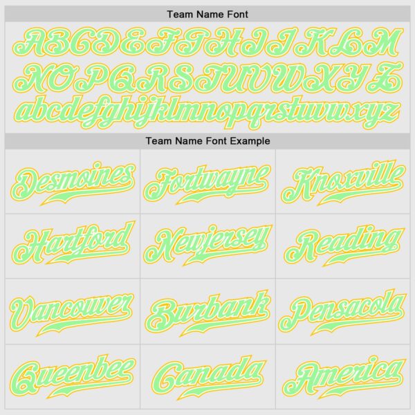 Custom White Pink Pea Green-Gold Authentic Two Tone Baseball Jersey