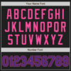 Custom Black Purple-Pink Authentic Two Tone Baseball Jersey