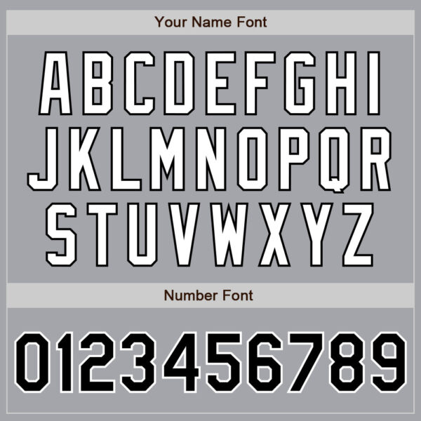 Custom Gray Black-White Authentic Two Tone Baseball Jersey