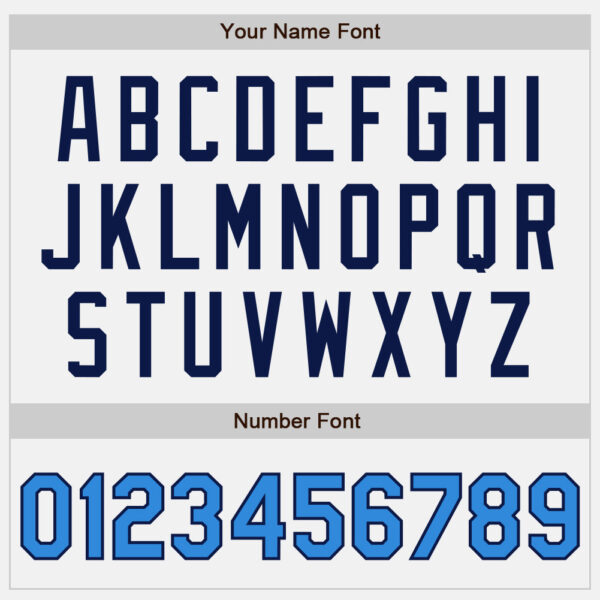 Custom White Electric Blue Pinstripe Navy Authentic Two Tone Baseball Jersey