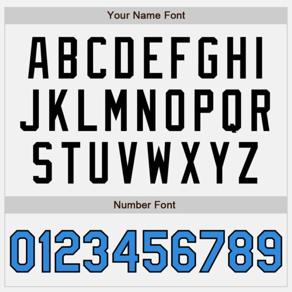 Custom White Electric Blue Pinstripe Black Authentic Two Tone Baseball Jersey