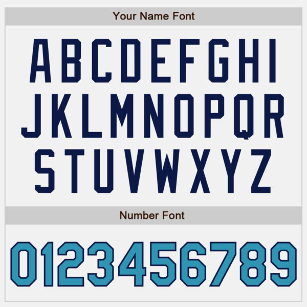 Custom White Panther Blue Pinstripe Navy Authentic Two Tone Baseball Jersey