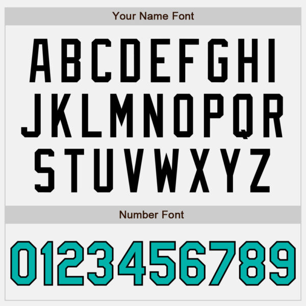 Custom White Aqua Pinstripe Black Authentic Two Tone Baseball Jersey