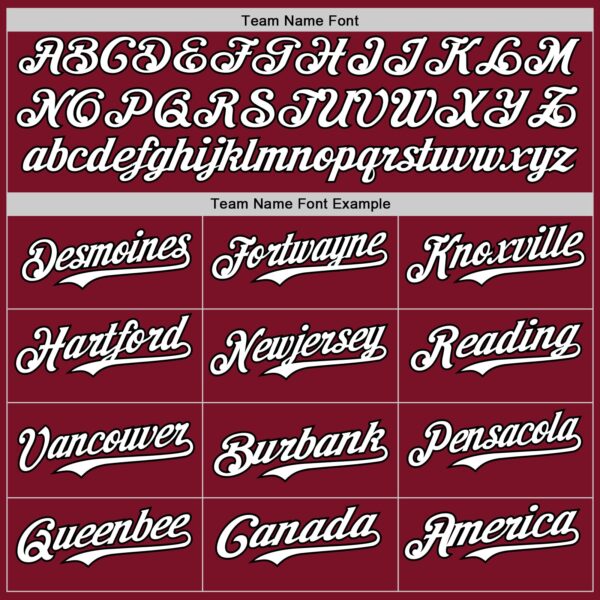 Custom Crimson Black Pinstripe White Authentic Two Tone Baseball Jersey