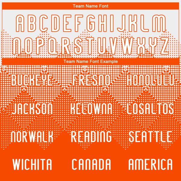 Custom Orange White Geometric Shape Sublimation Volleyball Uniform Jersey