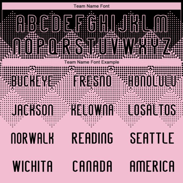 Custom Light Pink Black Geometric Shape Sublimation Volleyball Uniform Jersey