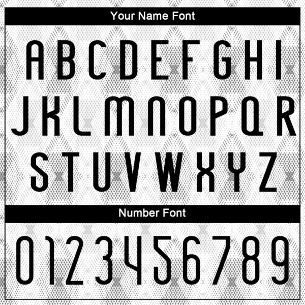 Custom White Black Geometric Shape Sublimation Volleyball Uniform Jersey