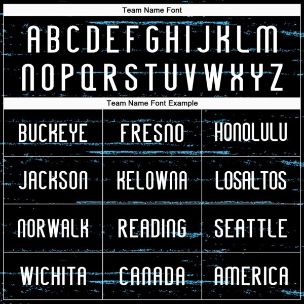 Custom Black White-Sky Blue Bright Lines Sublimation Volleyball Uniform Jersey