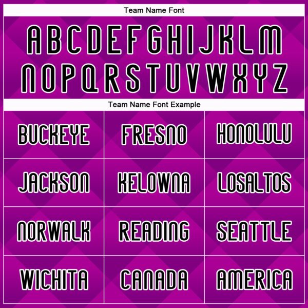 Custom Purple Black-White Geometric Shape Sublimation Volleyball Uniform Jersey