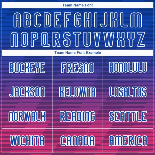 Custom Thunder Blue Pink-White Lines Sublimation Volleyball Uniform Jersey