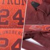 Custom Stitched Orange Brown Fade Fashion Sports Pullover Sweatshirt Hoodie