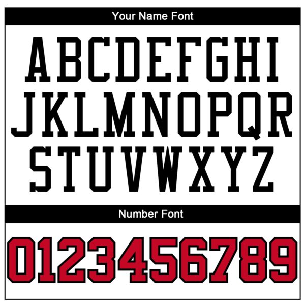 Custom White Red-Black Authentic Throwback Basketball Jersey