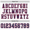 Custom White Navy-Red Mesh Authentic Throwback Football Jersey