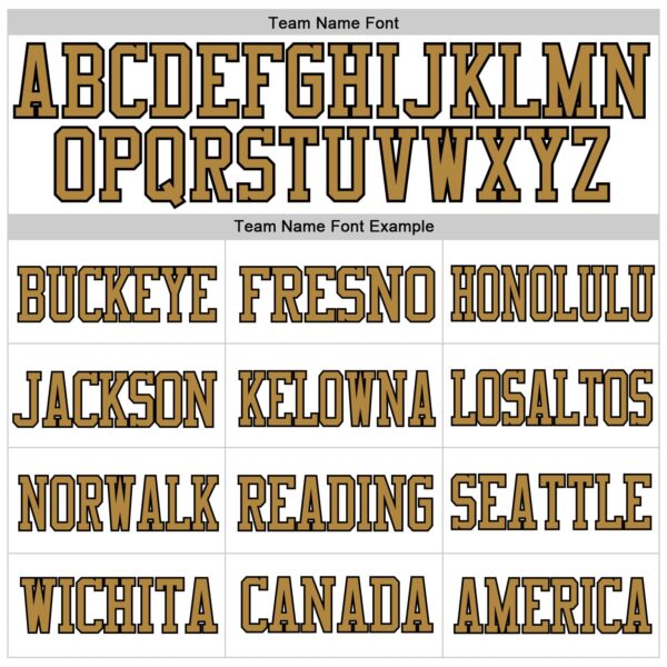 Custom White Old Gold-Black Mesh Authentic Football Jersey