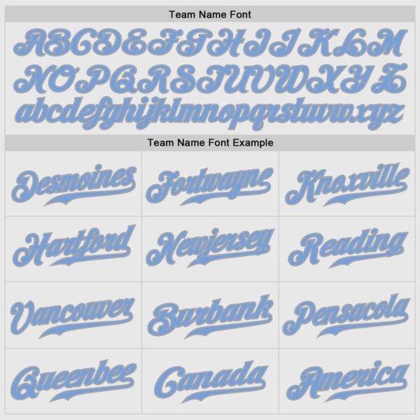 Custom White Navy Pinstripe Light Blue-Gray Authentic Baseball Jersey