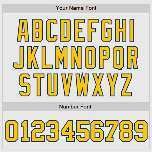 Custom White Royal Pinstripe Gold-Royal Authentic Baseball Jersey