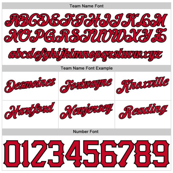 Custom White Black Pinstripe Red-Black Authentic Basketball Shorts