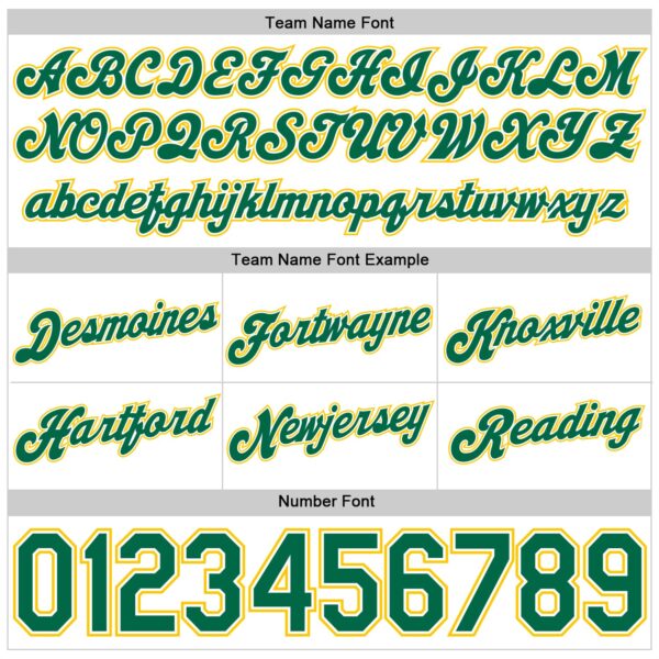 Custom White Kelly Green Pinstripe Kelly Green-Gold Authentic Basketball Shorts