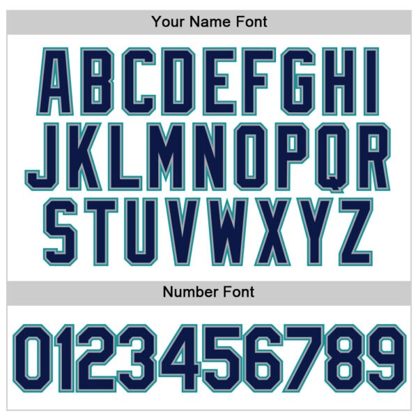 Custom White Navy-Teal Authentic Sleeveless Baseball Jersey