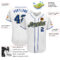 Custom White Royal-Gold Authentic Baseball Jersey