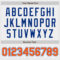 Custom White Orange-Royal Authentic Baseball Jersey
