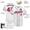 Custom White Red-Royal Authentic Baseball Jersey