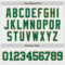 Custom White Kelly Green-Old Gold Authentic Baseball Jersey