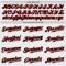Custom White Black-Red Authentic Baseball Jersey