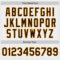 Custom White Brown-Gold Authentic Baseball Jersey