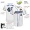 Custom White Black-Royal Authentic Baseball Jersey