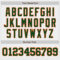Custom White Green-Orange Authentic Baseball Jersey