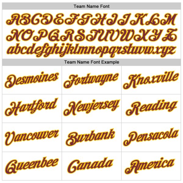 Custom White Burgundy-Gold Performance T-Shirt