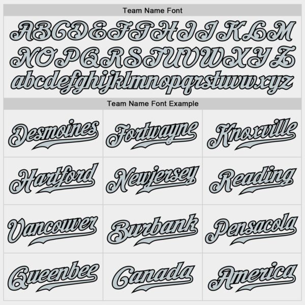 Custom White Silver-Black Authentic Baseball Jersey