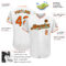 Custom White Orange-Kelly Green Authentic Baseball Jersey