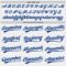 Custom White Royal Authentic Baseball Jersey