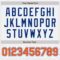 Custom White Orange-Royal Authentic Baseball Jersey