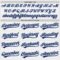Custom White Navy-Light Blue Authentic Baseball Jersey