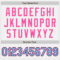Custom White Light Blue Black-Pink Authentic Baseball Jersey