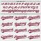 Custom White Crimson-Gray Authentic Baseball Jersey