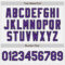 Custom White Purple-Black Authentic Baseball Jersey