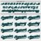 Custom White Black-Teal Authentic Baseball Jersey