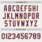 Custom White Purple Pinstripe Purple-Gold Authentic Baseball Jersey