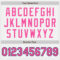 Custom White Black Pinstripe Pink-Light Blue Authentic Baseball Jersey
