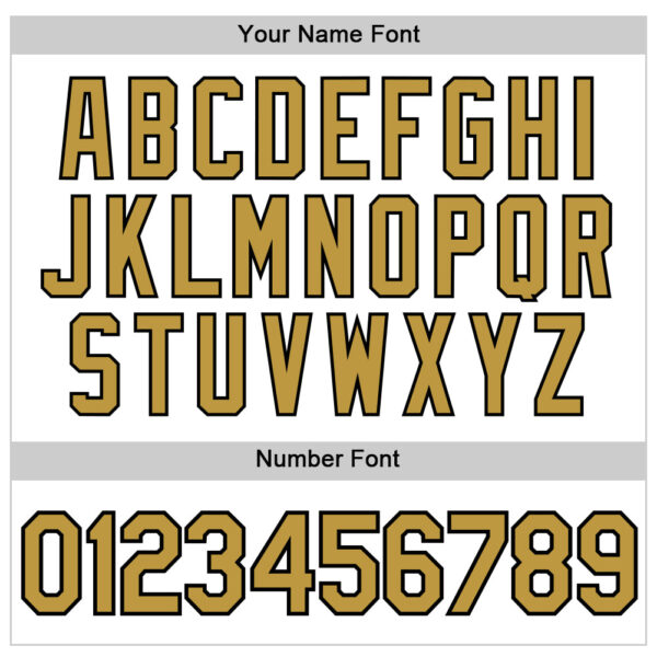 Custom White Old Gold-Black Authentic Baseball Jersey