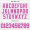 Custom White Pink-Light Blue Authentic Baseball Jersey