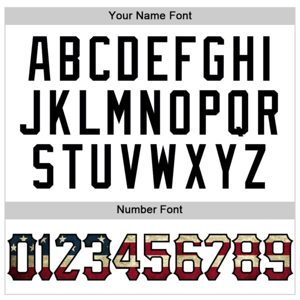 Custom White Black Pinstripe Vintage USA Flag Authentic Sleeveless Baseball Jersey