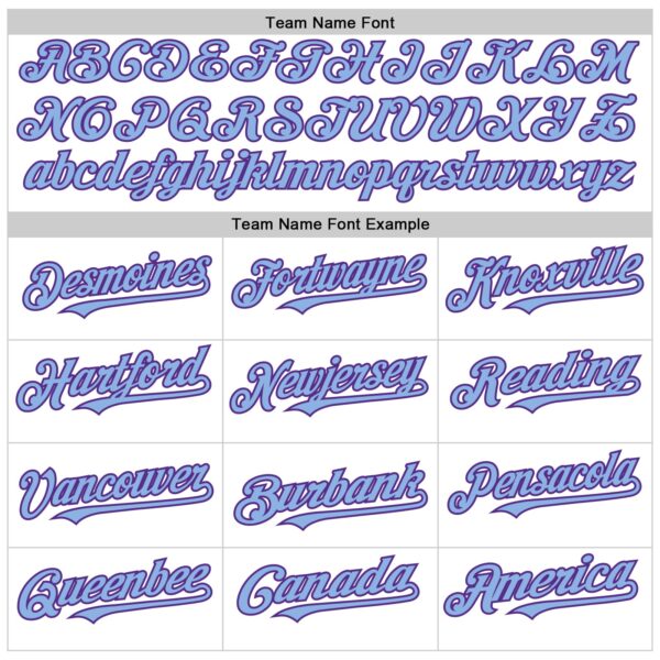 Custom White Light Blue Pinstripe Purple Authentic Sleeveless Baseball Jersey