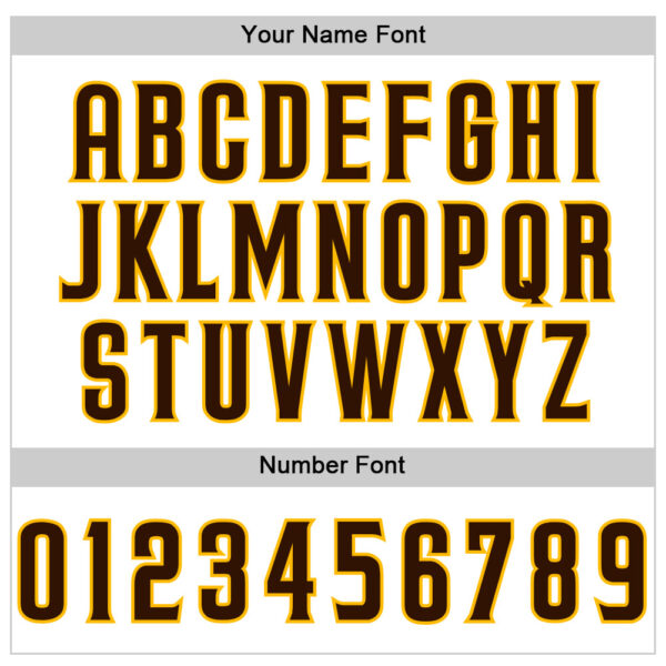 Custom White Brown Pinstripe Gold Authentic Sleeveless Baseball Jersey